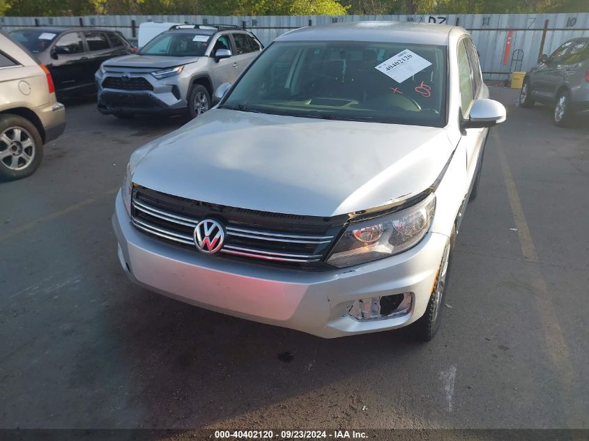 2014 Volkswagen Tiguan S/Se/Sel/R-Line VIN: WVGBV3AX9EW542429 Lot: 40402120