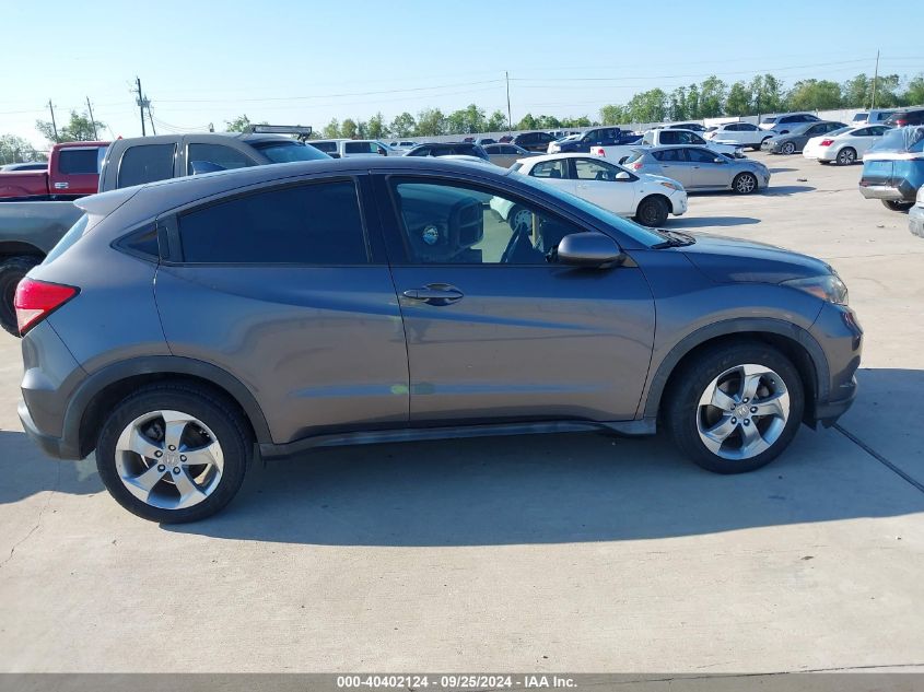 2018 Honda Hr-V Lx VIN: 3CZRU5H36JM721021 Lot: 40402124