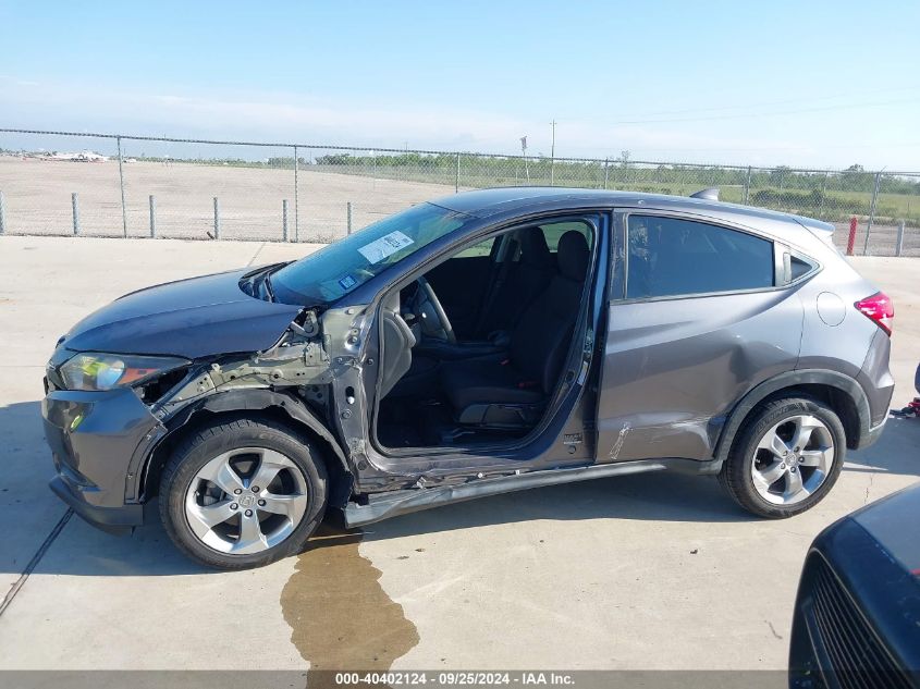 2018 Honda Hr-V Lx VIN: 3CZRU5H36JM721021 Lot: 40402124