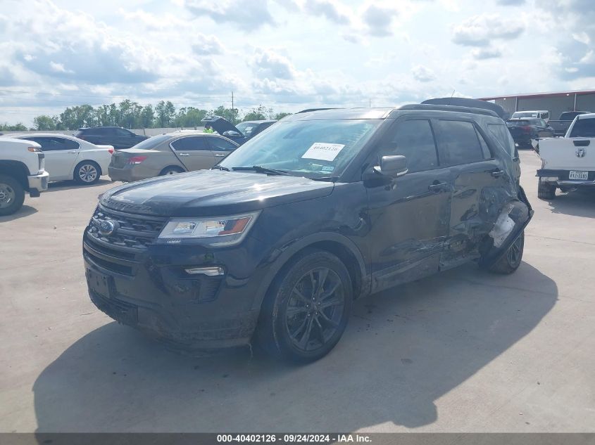 1FM5K7D89JGA67516 2018 FORD EXPLORER - Image 2