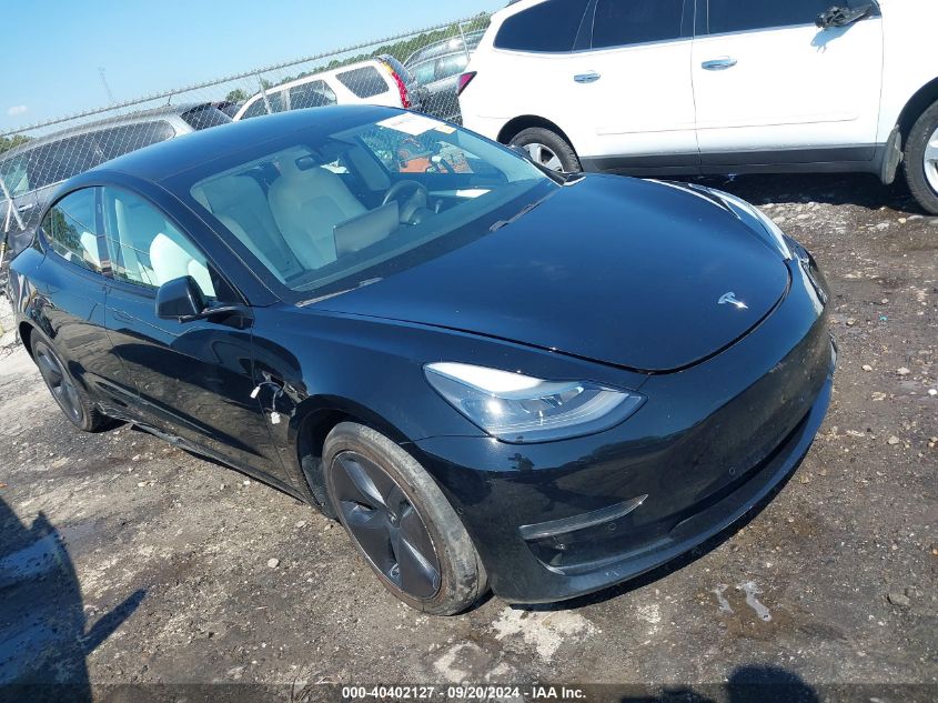 VIN 5YJ3E1EA7MF084492 2021 Tesla Model 3, Standard... no.1