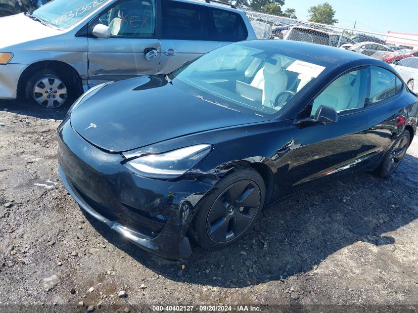 VIN 5YJ3E1EA7MF084492 2021 Tesla Model 3, Standard... no.2