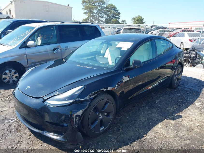 2021 TESLA MODEL 3 STANDARD RANGE PLUS REAR-WHEEL DRIVE - 5YJ3E1EA7MF084492