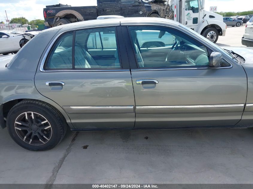 2003 Mercury Grand Marquis Gs VIN: 2MEFM74W03X651929 Lot: 40402147