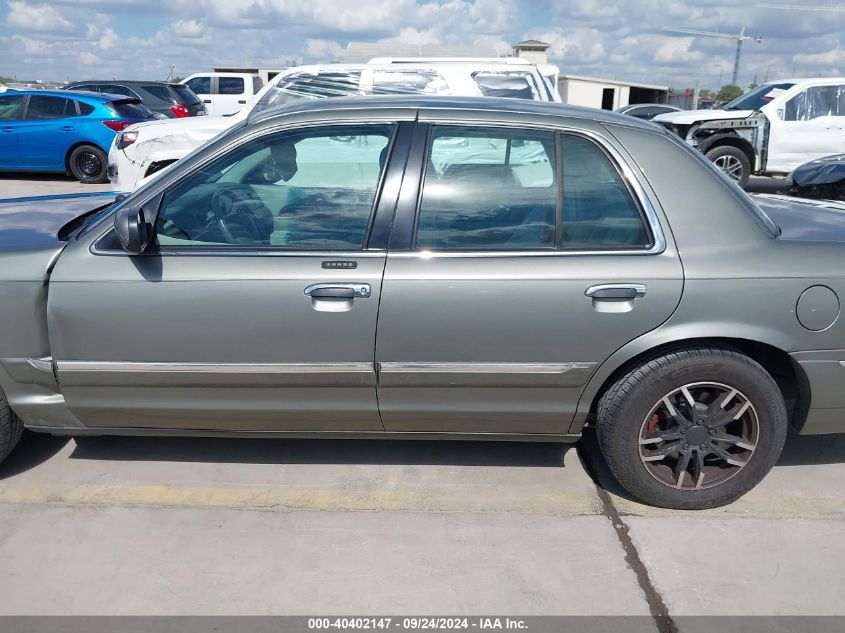 2003 Mercury Grand Marquis Gs VIN: 2MEFM74W03X651929 Lot: 40402147