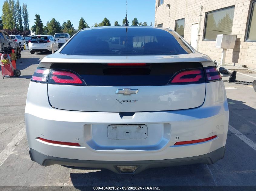 2014 Chevrolet Volt VIN: 1G1RH6E41EU158645 Lot: 40402152