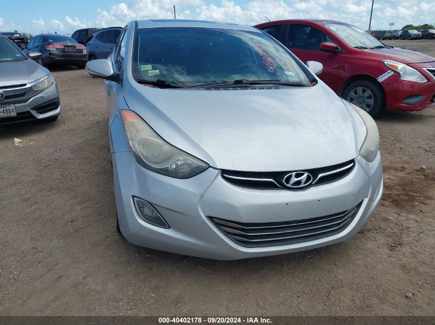 2013 Hyundai Elantra Limited VIN: 5NPDH4AE8DH348973 Lot: 40402178