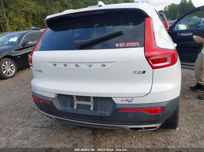 2019 Volvo Xc40 T5 Momentum VIN: YV4162UK9K2113234 Lot: 40402186