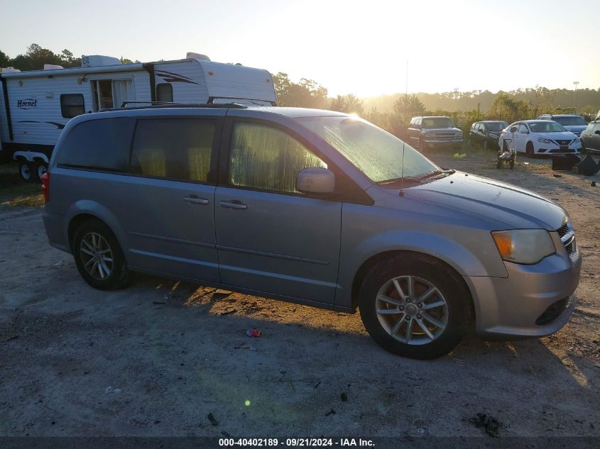 2014 Dodge Grand Caravan Sxt VIN: 2C4RDGCG6ER411011 Lot: 40402189