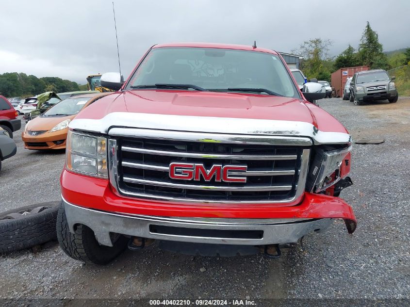 2013 GMC Sierra K1500 Sle VIN: 3GTP2VE70DG358342 Lot: 40402210