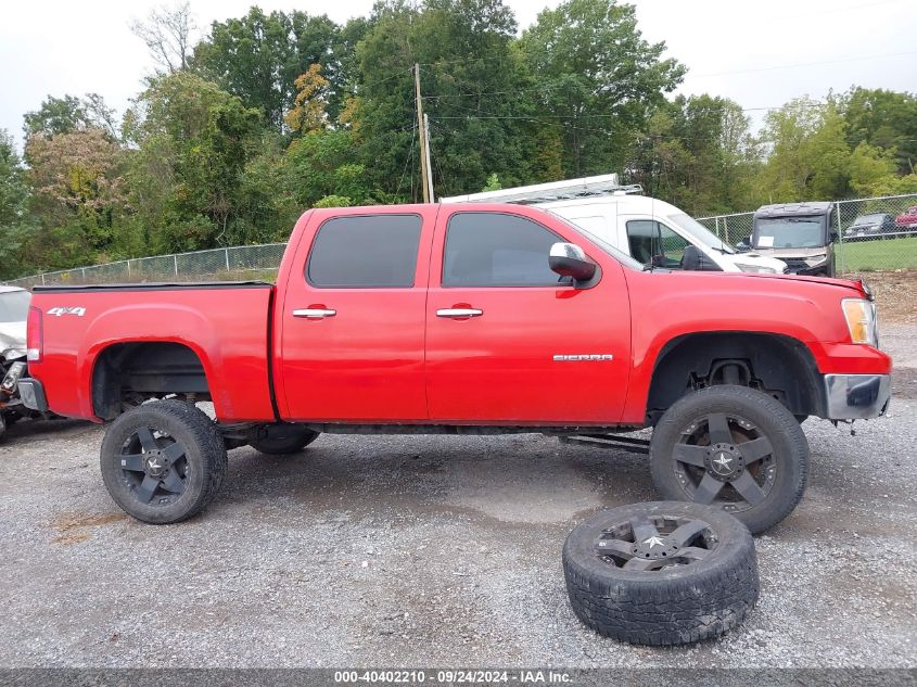 2013 GMC Sierra K1500 Sle VIN: 3GTP2VE70DG358342 Lot: 40402210