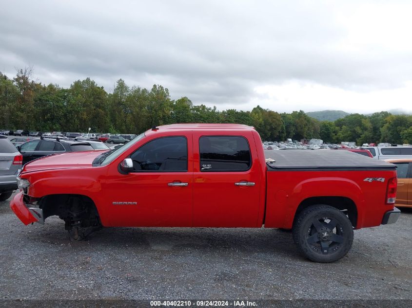 2013 GMC Sierra K1500 Sle VIN: 3GTP2VE70DG358342 Lot: 40402210