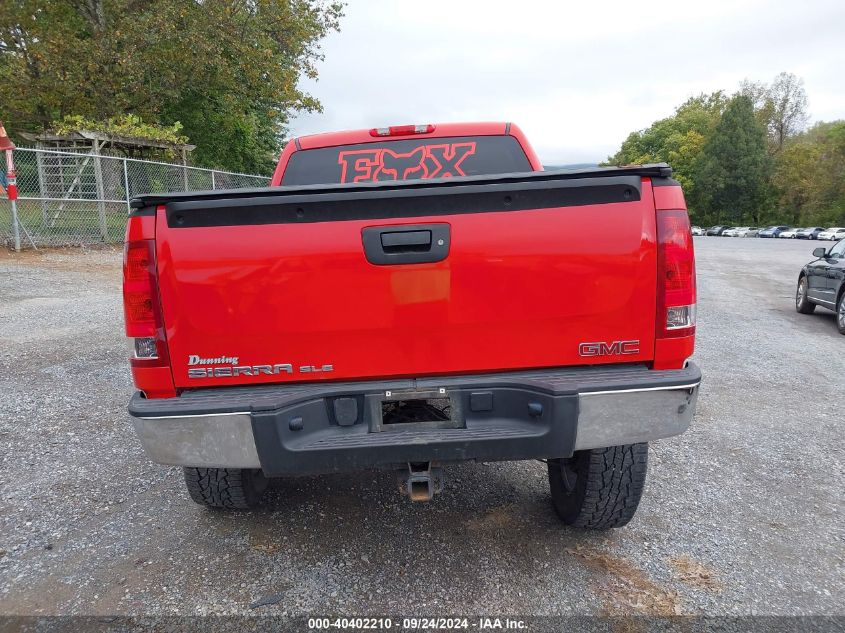 2013 GMC Sierra K1500 Sle VIN: 3GTP2VE70DG358342 Lot: 40402210