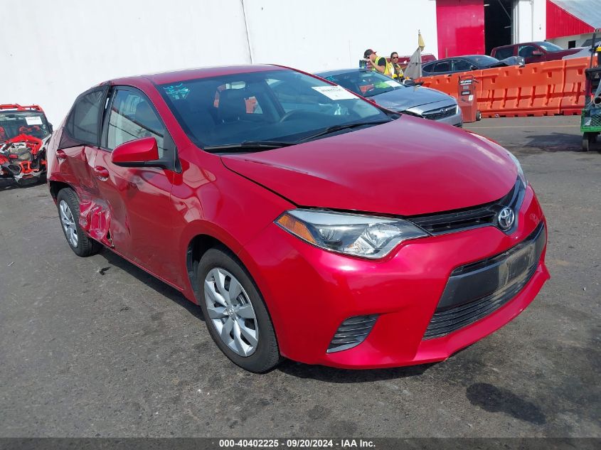 2016 TOYOTA COROLLA LE - 5YFBURHE0GP477769