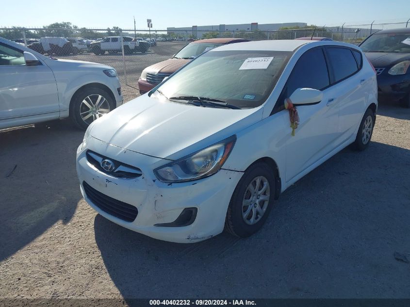 2014 Hyundai Accent Gs VIN: KMHCT5AE9EU161650 Lot: 40402232