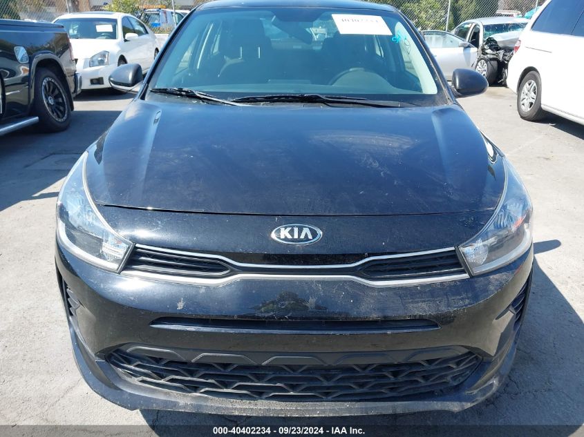 2021 Kia Rio Lx VIN: 3KPA24AD7ME377235 Lot: 40402234