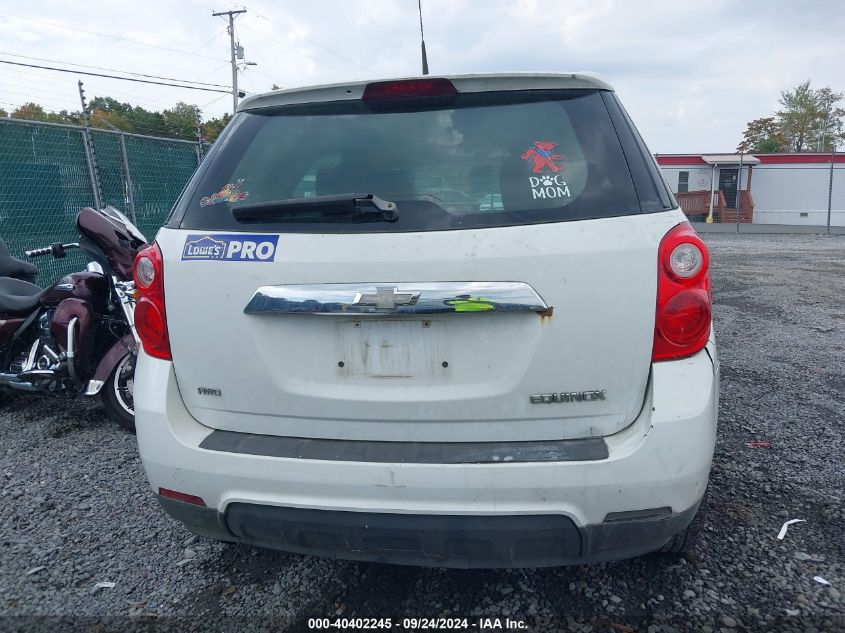 2011 Chevrolet Equinox Ls VIN: 2CNFLCEC7B6204502 Lot: 40402245