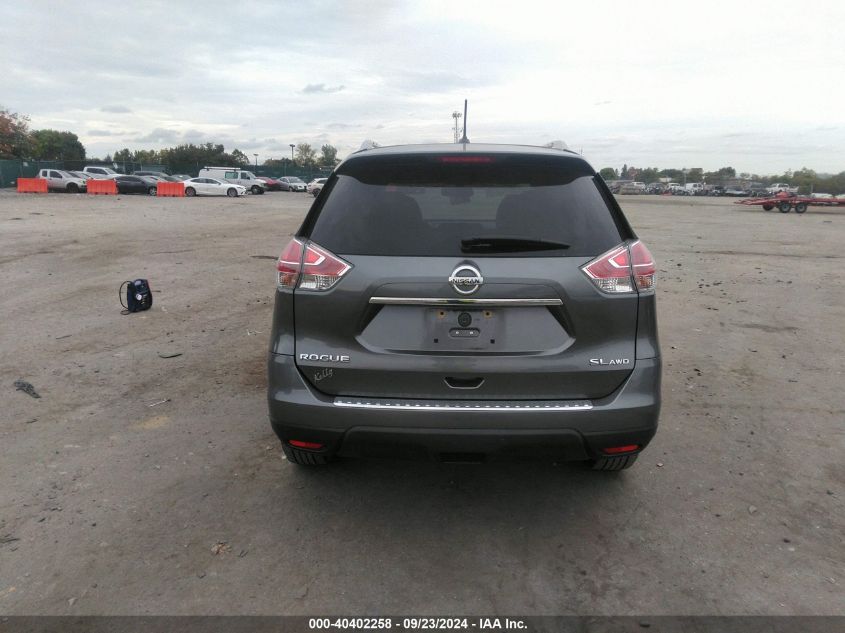 2015 Nissan Rogue S/Sl/Sv VIN: 5N1AT2MV8FC865458 Lot: 40402258