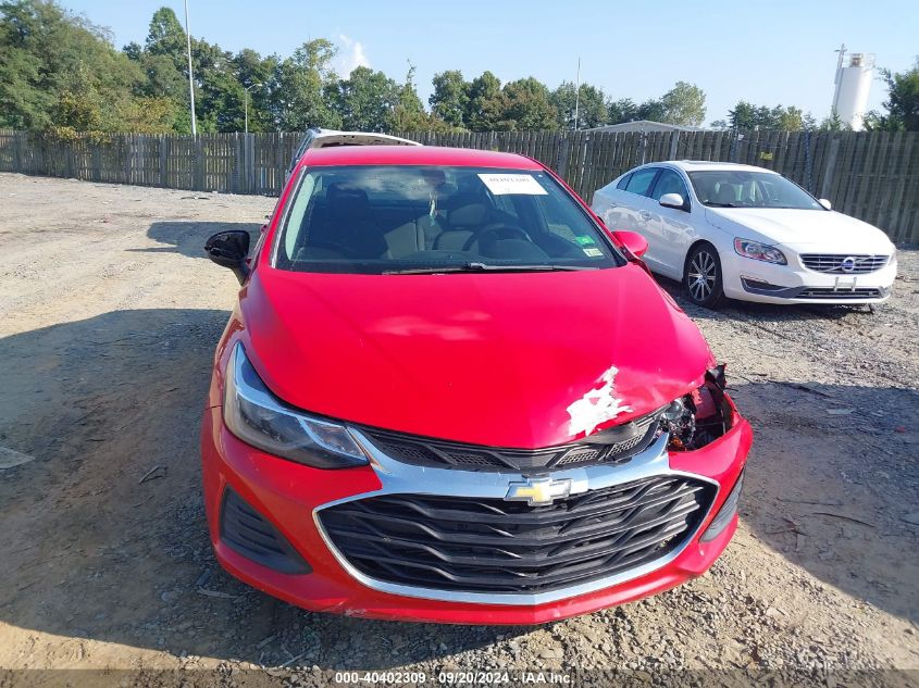 2019 Chevrolet Cruze Lt VIN: 1G1BE5SM2K7115936 Lot: 40402309