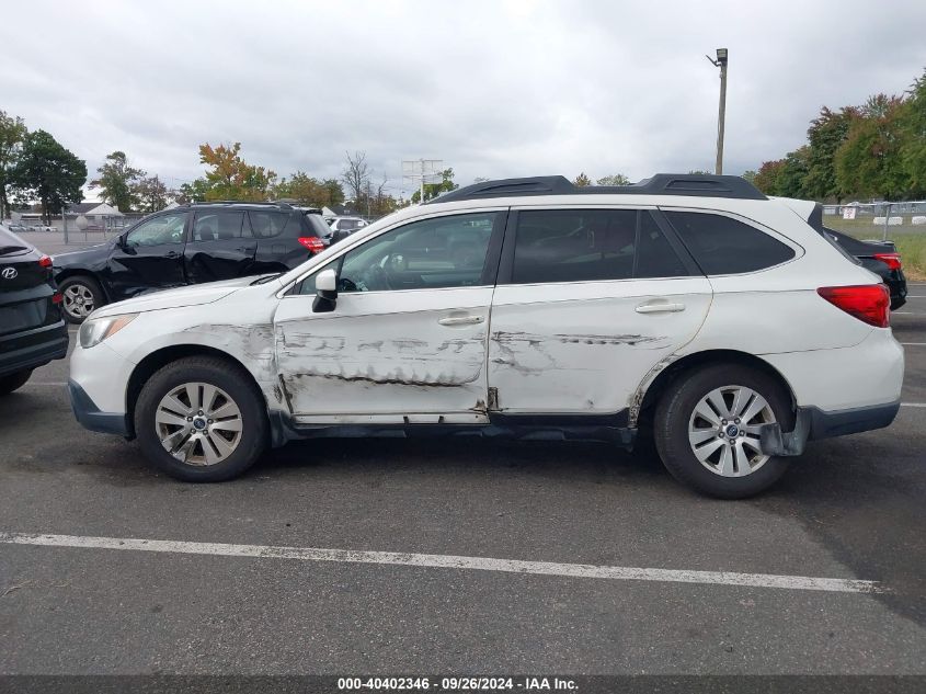 2016 Subaru Outback 2.5I Premium VIN: 4S4BSADC9G3239371 Lot: 40402346