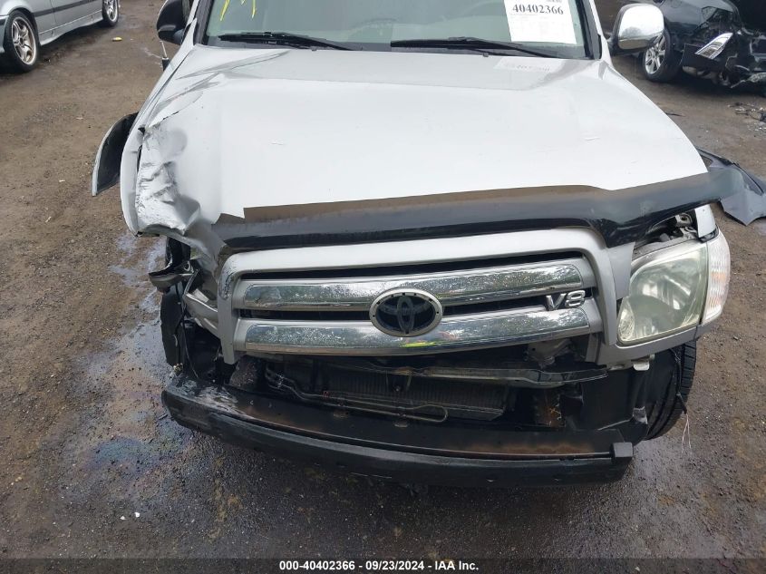 5TBDT44185S468283 2005 Toyota Tundra Sr5 V8