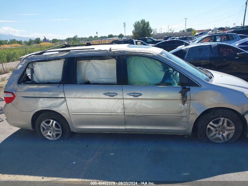 2005 Honda Odyssey Ex-L VIN: 5FNRL38635B025945 Lot: 40402379