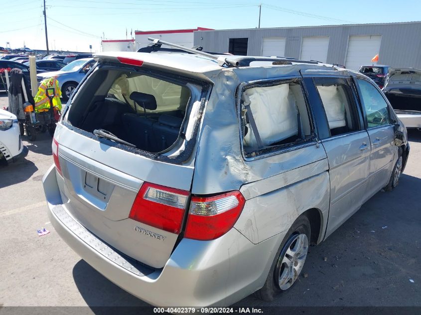 2005 Honda Odyssey Ex-L VIN: 5FNRL38635B025945 Lot: 40402379