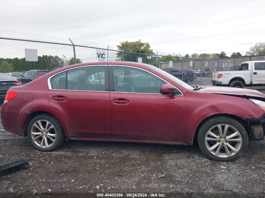 2013 Subaru Legacy 2.5I Premium VIN: 4S3BMBB69D3032704 Lot: 40402386