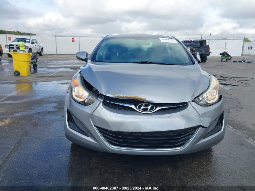 2015 Hyundai Elantra Se VIN: 5NPDH4AE6FH634632 Lot: 40402387