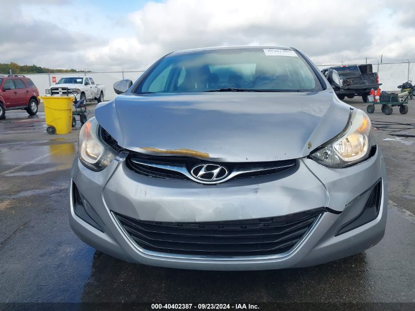 2015 Hyundai Elantra Se VIN: 5NPDH4AE6FH634632 Lot: 40402387