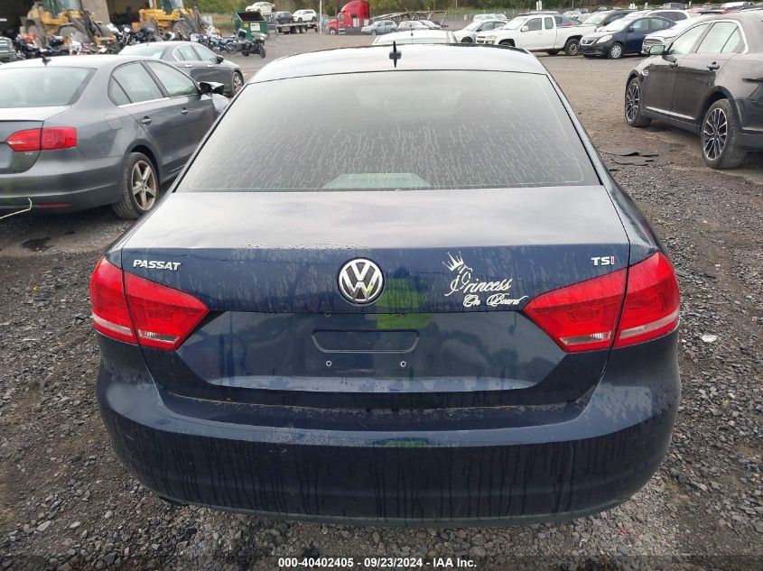 1VWAS7A38EC094373 2014 Volkswagen Passat S