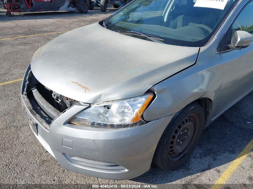 3N1AB7AP7EL633403 2014 Nissan Sentra S