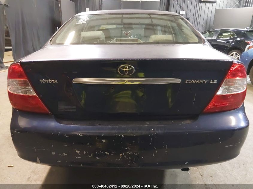 4T1BE32KX2U575451 2002 Toyota Camry Le