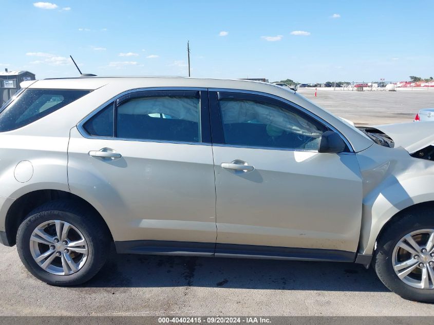 2015 Chevrolet Equinox Ls VIN: 2GNALAEK0F1163036 Lot: 40402415