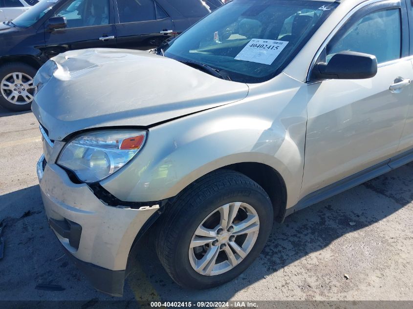 2015 Chevrolet Equinox Ls VIN: 2GNALAEK0F1163036 Lot: 40402415