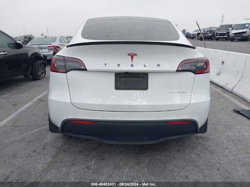 2021 Tesla Model Y VIN: 5YJYGDEE4MF161775 Lot: 40402431