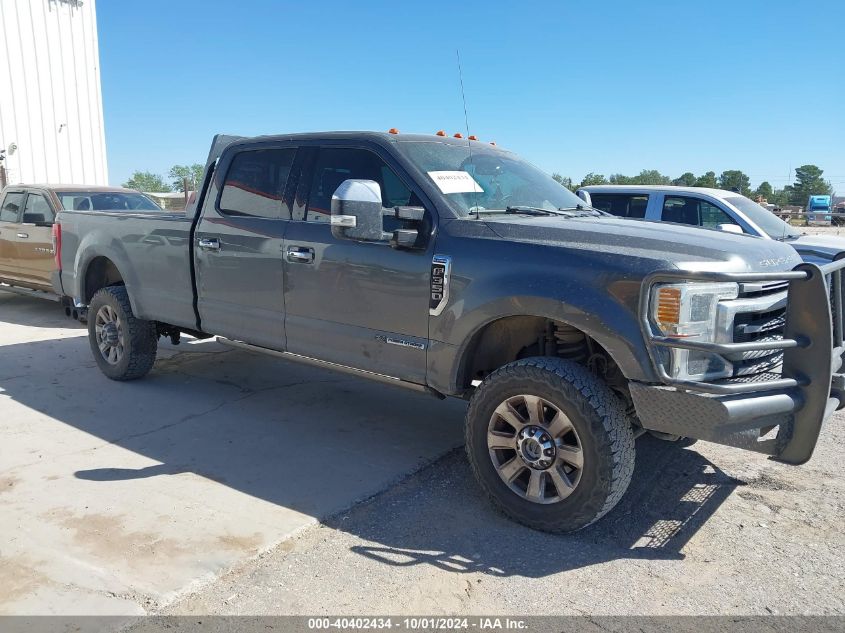 2020 Ford F-350 Platinum VIN: 1FT8W3BT5LED32646 Lot: 40402434