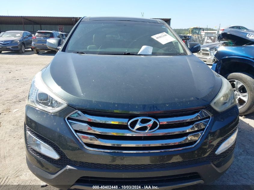 2013 Hyundai Santa Fe Sport VIN: 5XYZUDLBXDG046841 Lot: 40402448