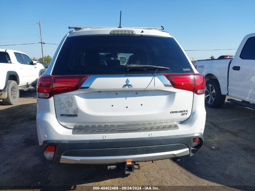 2016 Mitsubishi Outlander Gt VIN: JA4JZ4AX0GZ011075 Lot: 40402469