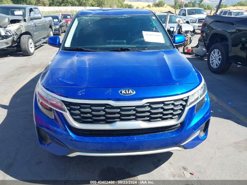 2021 Kia Seltos Lx VIN: KNDEPCAA7M7124872 Lot: 40402480