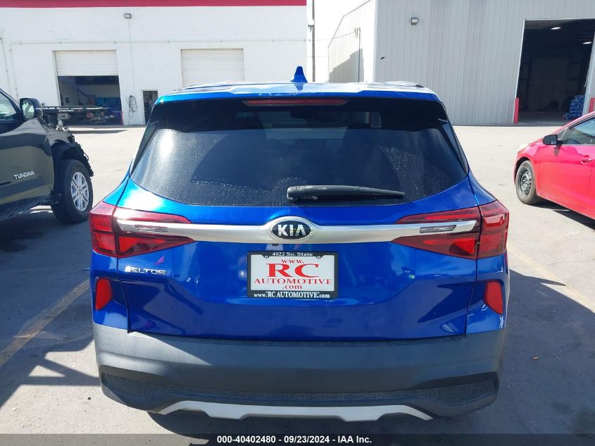 2021 Kia Seltos Lx VIN: KNDEPCAA7M7124872 Lot: 40402480