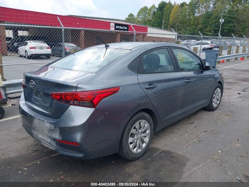 VIN 3KPC24A3XKE063222 2019 Hyundai Accent, SE no.4