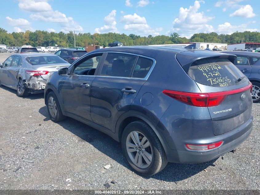 2017 Kia Sportage Lx VIN: KNDPM3ACXH7117536 Lot: 40402512