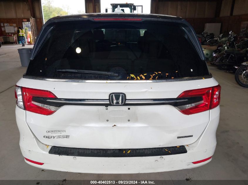 2024 Honda Odyssey Touring VIN: 5FNRL6H81RB015116 Lot: 40402513