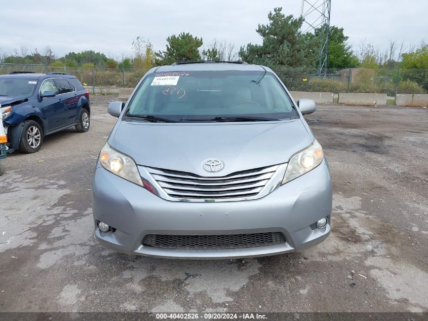 2011 Toyota Sienna Limited VIN: 5TDDK3DC4BS016302 Lot: 40402526