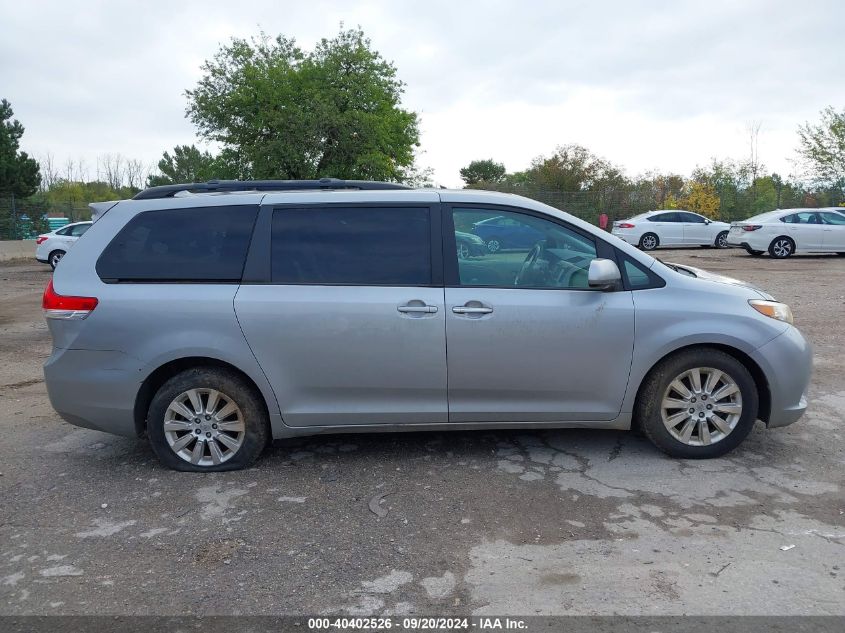 5TDDK3DC4BS016302 2011 Toyota Sienna Limited