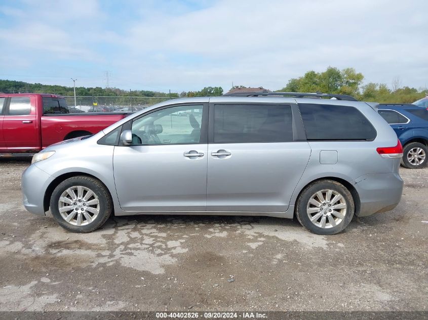 2011 Toyota Sienna Limited VIN: 5TDDK3DC4BS016302 Lot: 40402526