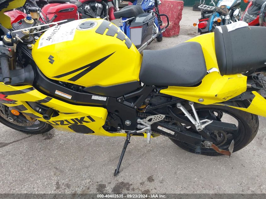 2004 Suzuki Gsx-R600 K VIN: JS1GN7CA842109484 Lot: 40402535