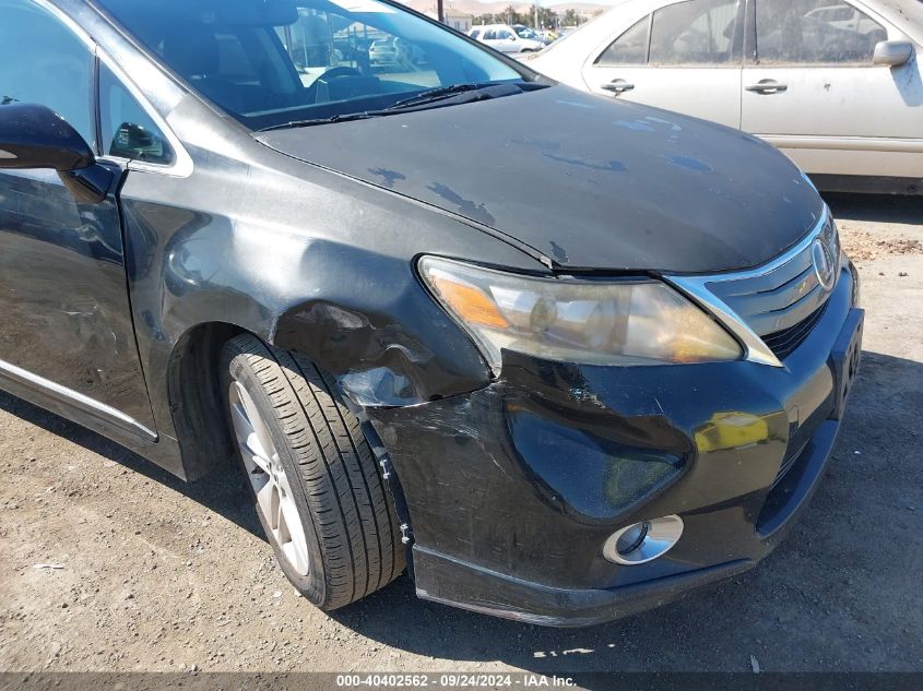 2010 Lexus Hs 250H VIN: JTHBB1BA7A2001536 Lot: 40402562