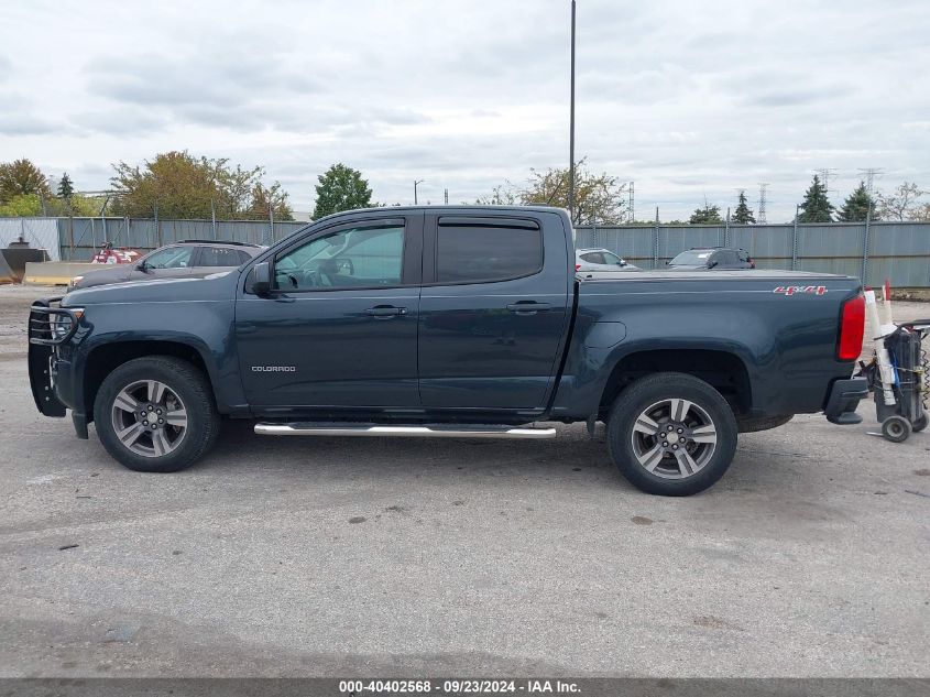 1GCGTBEN9J1189927 2018 Chevrolet Colorado Wt